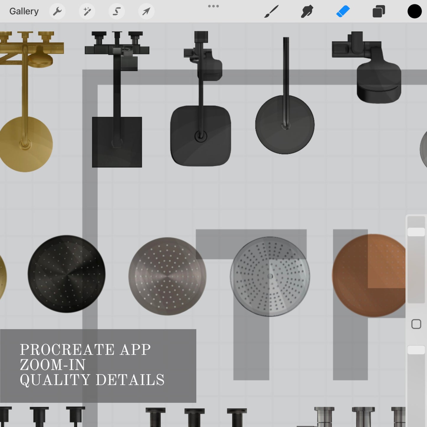 Faucets set
