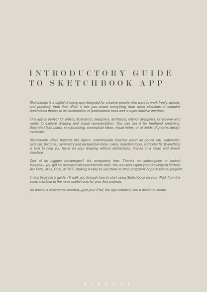 Sketchbook App Guide (English)