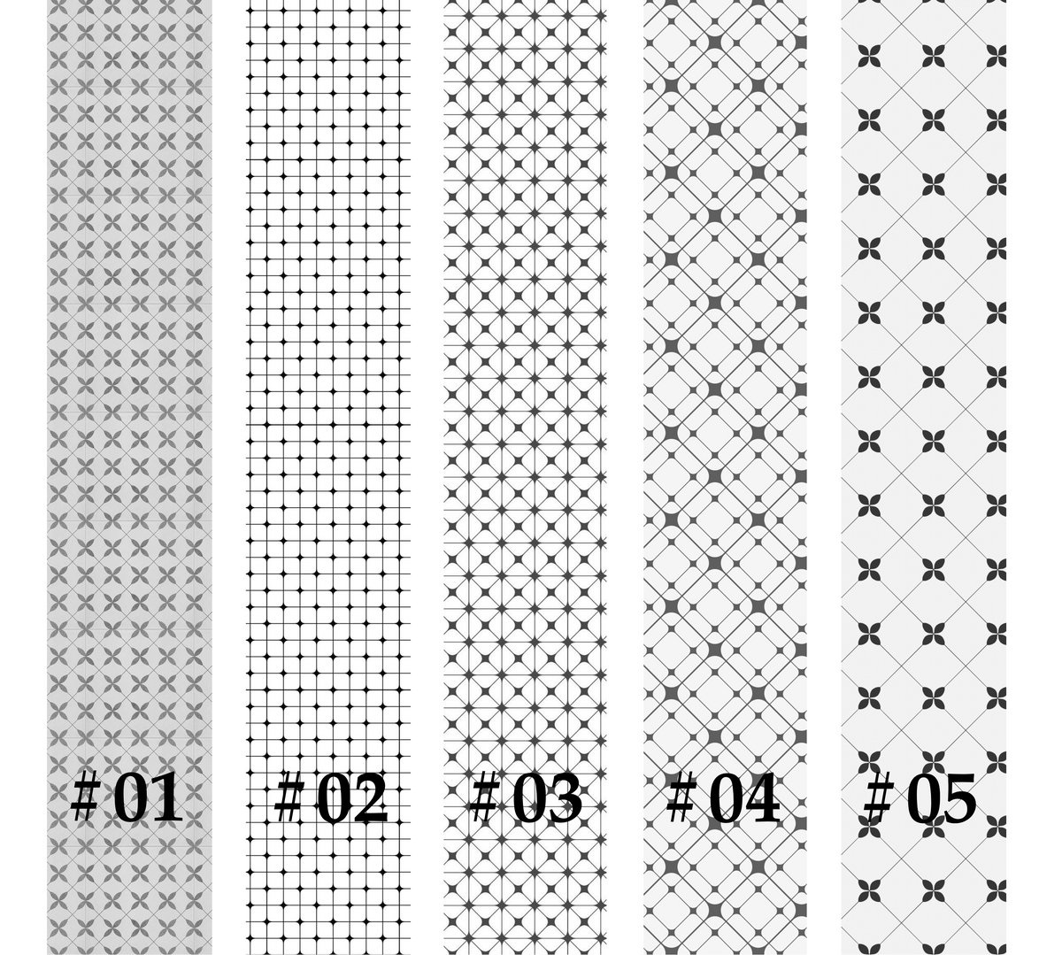 Pattern Tiles Brush