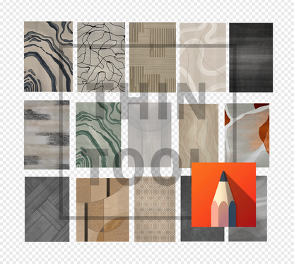 Rectangular carpet set Nº2