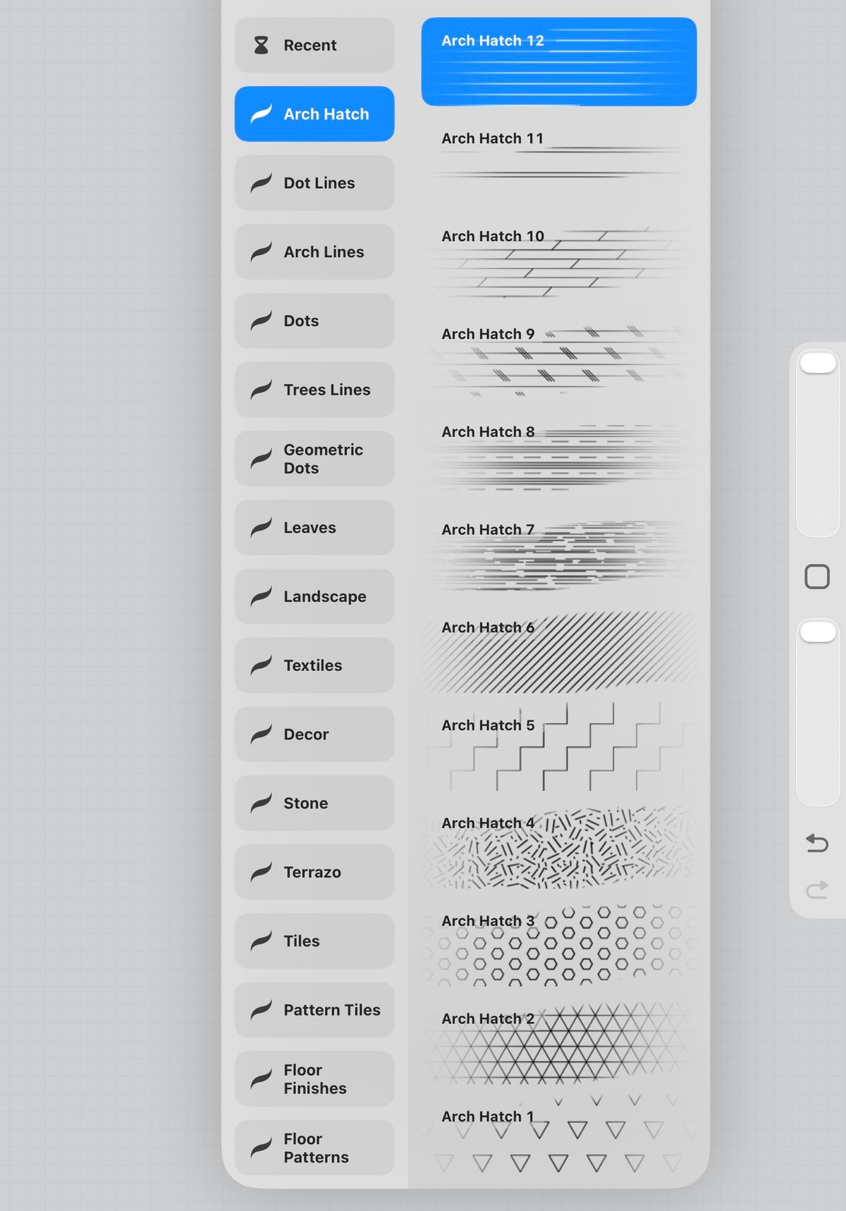 Arch Hatch Brush